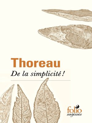 cover image of De la simplicité !